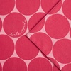 image:imagekate spade new york Joy Dot Placemats 4Pack Set Reversible 100 Cotton Machine Washable BlackBeige 13x19Rose PinkRed