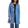 image:imagekate spade new york Mid Length Double Breasted Trench CoatPrinted Denim