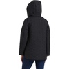 image:imagekate spade new york Midweight Hooded ALine Quilted JacketBlack