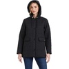 image:imagekate spade new york Midweight Hooded ALine Quilted JacketBlack