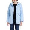 image:imagekate spade new york Midweight Hooded ALine Quilted JacketClear Sky