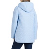 image:imagekate spade new york Midweight Hooded ALine Quilted JacketClear Sky