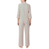image:imagekate spade new york Pajamas for Women 2 Piece Set Comfy Modal Classic 34 Sleeve Notch Collar Button Top amp PantsBreezy Dot