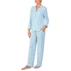 image:imagekate spade new york Pajamas for Women 2 Piece Set Comfy Modal Classic 34 Sleeve Notch Collar Button Top amp PantsGarden of Love