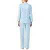 image:imagekate spade new york Pajamas for Women 2 Piece Set Comfy Modal Classic 34 Sleeve Notch Collar Button Top amp PantsGarden of Love