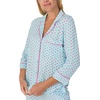 image:imagekate spade new york Pajamas for Women 2 Piece Set Comfy Modal Classic 34 Sleeve Notch Collar Button Top amp PantsMini Hearts