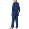 image:imagekate spade new york Pajamas for Women 2 Piece Set Comfy Modal Classic 34 Sleeve Notch Collar Button Top amp PantsNavy Lexington Dot