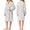 image:imagekate spade new york Plush Wrap RobeOff White Jaquard