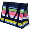 image:imagekate spade new york Reusable Shopping Bag Insulated Grocery Tote with Shoulder Straps Large Collapsible Tote Cooler Sunny Day Stripe