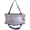 image:imagekate spade new york Reusable Shopping Bag Insulated Grocery Tote with Shoulder Straps Large Collapsible Tote Cooler Sunny Day Stripe
