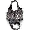 image:imagekate spade new york Reusable Shopping Tote Lightweight Foldable Produce Bag Black Dots
