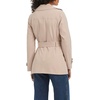 image:imagekate spade new york Short Double Breasted Trench CoatSoft Taupe