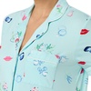 image:imagekate spade new york Short Sleeve Brushed Jersey Notch Boxer Pajama SetBlissful Celebration