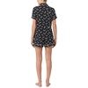 image:imagekate spade new york Short Sleeve Brushed Jersey Notch Boxer Pajama SetBold Bows