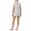image:imagekate spade new york Short Sleeve Brushed Jersey Notch Boxer Pajama SetBridal Toile