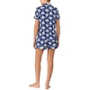image:imagekate spade new york Short Sleeve Brushed Jersey Notch Boxer Pajama SetPalm Trees