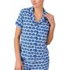 image:imagekate spade new york Short Sleeve Cropped PJ SetWhiteBlue