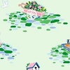 image:imagekate spade new york Short Sleeve Cropped Pant PJ SetBlossoming Garden