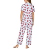 image:imagekate spade new york Short Sleeve Cropped Pant PJ SetCrab and Lobster Toss