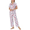 image:imagekate spade new york Short Sleeve Cropped Pant PJ SetCrab and Lobster Toss