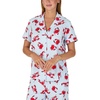 image:imagekate spade new york Short Sleeve Cropped Pant PJ SetCrab and Lobster Toss