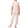 image:imagekate spade new york Short Sleeve Cropped Pant PJ SetSpring Pansies Tonal