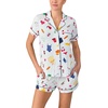 image:imagekate spade new york Short Sleeve Knit Shorty Pj SetBeach Trip