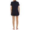 image:imagekate spade new york Short Sleeve Knit Shorty Pj SetBlack
