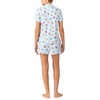 image:imagekate spade new york Short Sleeve Knit Shorty Pj SetBlue
