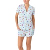 image:imagekate spade new york Short Sleeve Knit Shorty Pj SetBlue