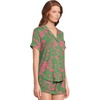 image:imagekate spade new york Short Sleeve Knit Shorty Pj SetPink Foliage