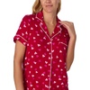 image:imagekate spade new york Short Sleeve Knit Shorty Pj SetWhimsical Hearts