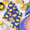 image:imagekate spade new york Squeeze The Day Oven Mitt 2Pack Set Heat Resistant 100 Cotton OrangePink 7x13Navy BlueYellow