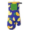 image:imagekate spade new york Squeeze The Day Oven Mitt 2Pack Set Heat Resistant 100 Cotton OrangePink 7x13Navy BlueYellow