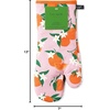 image:imagekate spade new york Squeeze The Day Oven Mitt 2Pack Set Heat Resistant 100 Cotton OrangePink 7x13OrangePink