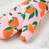 image:imagekate spade new york Squeeze The Day Oven Mitt 2Pack Set Heat Resistant 100 Cotton OrangePink 7x13OrangePink