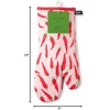 image:imagekate spade new york Squeeze The Day Oven Mitt 2Pack Set Heat Resistant 100 Cotton OrangePink 7x13RedPink