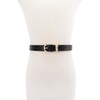 image:imagekate spade new york Womens 1 Inch Belt With Molten Metal Keeper Leather Accessory With Adjustable SizingBlack