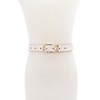 image:imagekate spade new york Womens 1 Inch Belt With Pearl amp Heart Keppers Leather Accessory Adjustable SizingCream