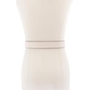 image:imagekate spade new york Womens 120 Inch Belt With Molten Metal Buckle Leather Accessory Adjustable SizingCream
