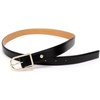image:imagekate spade new york Womens 15 Inch Feather Edge BeltBlack