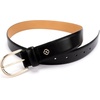 image:imagekate spade new york Womens 15 Inch Feather Edge BeltKs Green