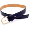 image:imagekate spade new york Womens 15 Inch Feather Edge BeltPlanetary Navy