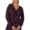 image:imagekate spade new york Womens 2Piece Long Sleeve Henley Top amp Jogger Pant Pajama Set Brushed Cozy Soft Jersey Ribbed CuffsHeart Swirl Multi