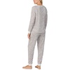 image:imagekate spade new york Womens 2Piece Long Sleeve Henley Top amp Jogger Pant Pajama Set Brushed Cozy Soft Jersey Ribbed CuffsLeopard Spots