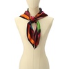 image:imagekate spade new york Womens Bag Print Silk Square Scarf Stylish Fashion Accessory for Women multi OS
