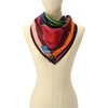image:imagekate spade new york Womens Bag Print Silk Square Scarf Stylish Fashion Accessory for Women multi OS