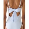 image:imagekate spade new york Womens Bow Back One Piece SwimsuitDiamond Blue