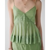 image:imagekate spade new york Womens Crinkled Organza CamiVenus Green