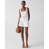 image:imagekate spade new york Womens CrossBack Peplum TopFresh White